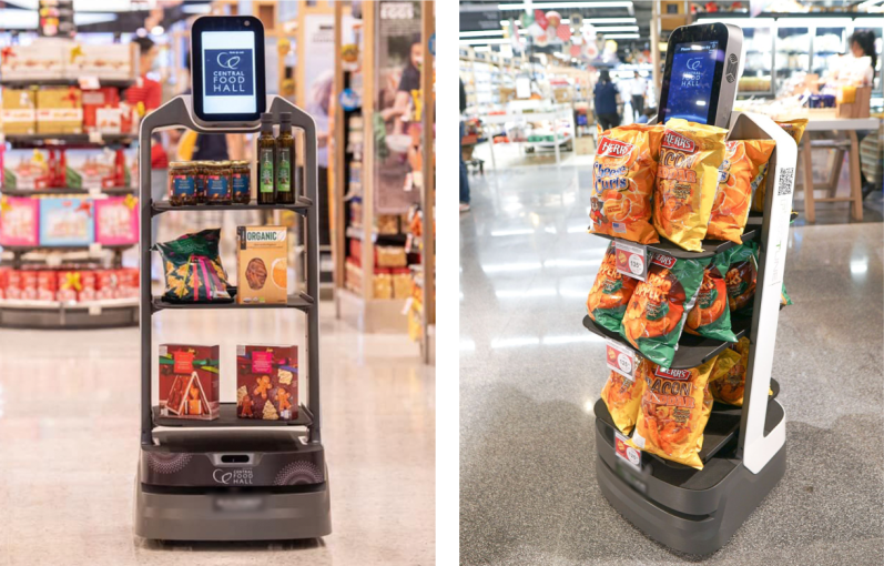 Serviceroboter im Einzelhandel Serviceroboter im Retail