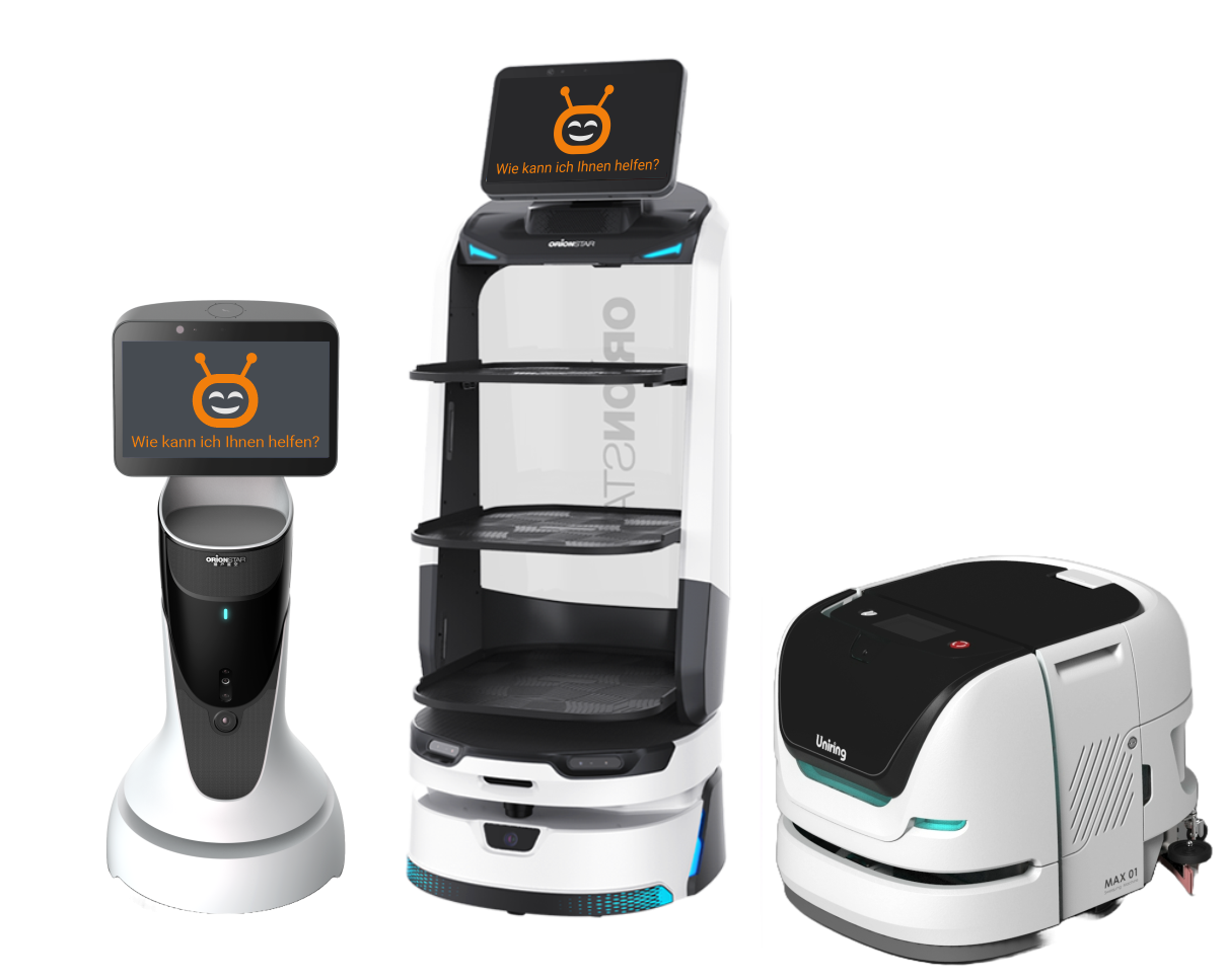 Serviceroboter leasen Leasen Sie Ihre Serviceroboter kostengünstig bei SERVICEBOT.SOLUTIONS