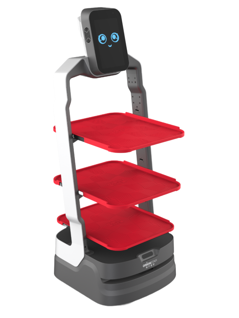 Transportroboter von SERSVICEBOT.SOLUTIONS Lieferroboter von SERVICEBOT.SOLUTIONS