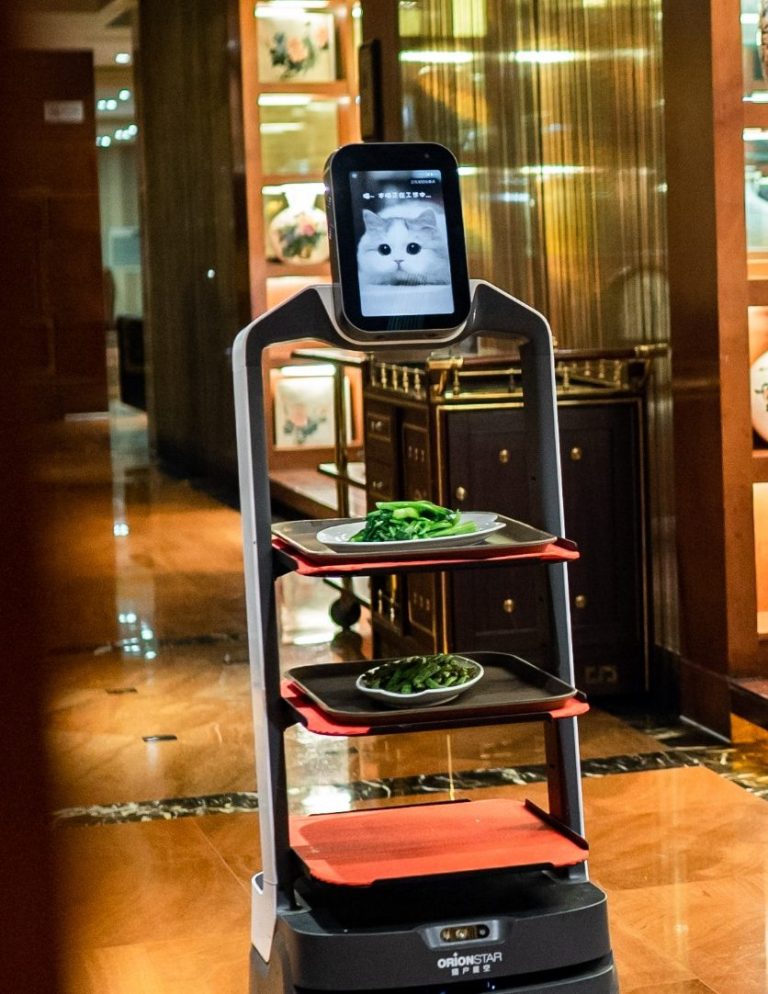 Lieferroboter für Catering Transportroboter für Catering