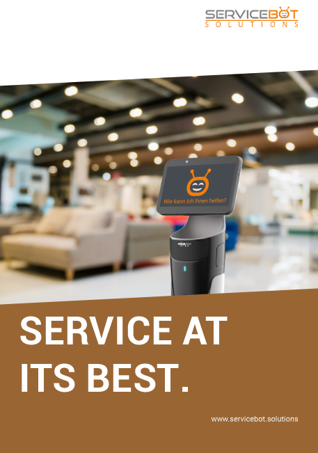 Serviceroboter für Möbelhäuser Serviceroboter Möbelhaus